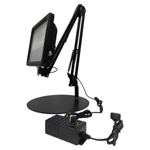 高亮度led折叠长臂护眼调光双色温绘图雕刻维修夹子底座工作台灯