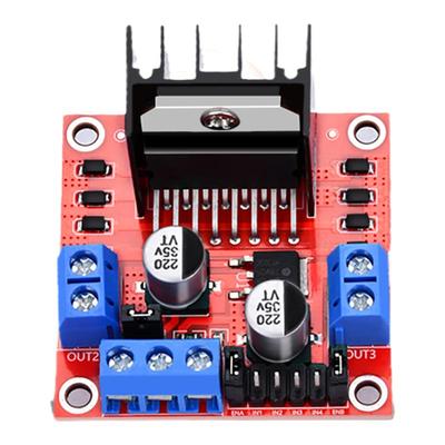 机器人配件L298N电机驱动板模块