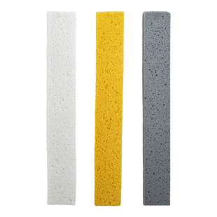 厨房水槽吸水海绵防溅水挡水木浆条可裁剪长条清洁抹布超长百洁布