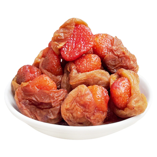 梅有草莓青梅夹草莓酸甜无核梅肉青梅子蜜饯果脯果干网红休闲零食