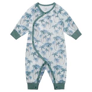 Nest Designs婴儿长袖连体衣爬服牛油果和尚衣新生儿宝宝哈衣秋冬