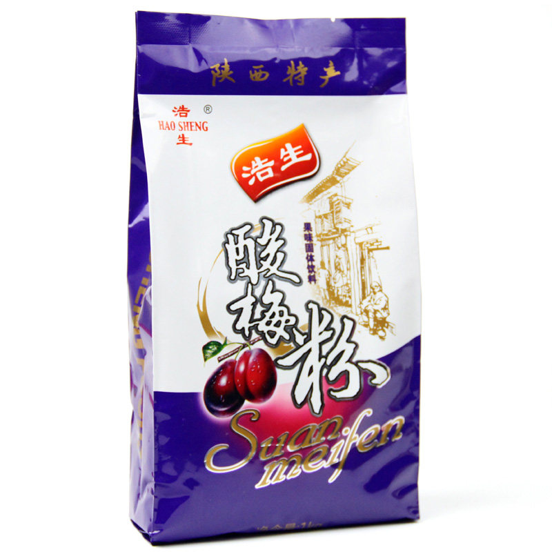 浩生酸梅粉速溶浓缩果汁粉饮料机餐饮冷饮原料5袋包邮 酸梅汤1kg