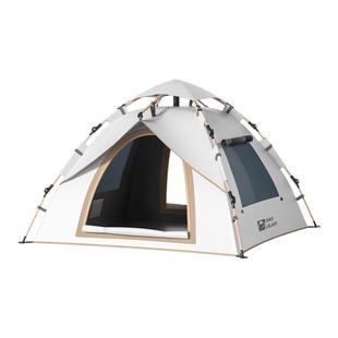 儿童室内帐篷户外露营过夜女孩便携式全自动野营防风保温床上男孩