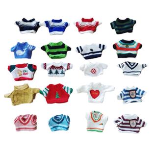 20cm娃衣热销23cm修狗掌门狗公仔棉花娃娃毛衣服装圣诞套装衣服