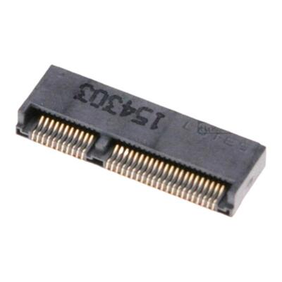 LOTES连接器NGFF接口M.2 SSD插座67P E KEY H=3.2 APCI0085-P005A