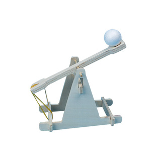 投石器科技小制作儿童手工DIY木质作品 劳作课实验作业投石机推荐