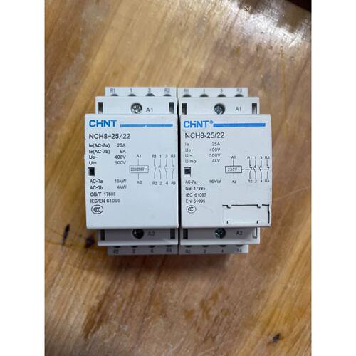 在线议价正泰家用小型单相交流接触器NCH8-20/40，25/22，