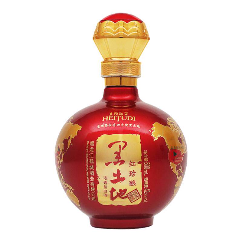 酒黑土地浓香型白酒42度