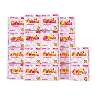 月月舒 卫生巾棉柔整箱组合180mm迷你巾透气薄护翼护垫日用姨妈巾