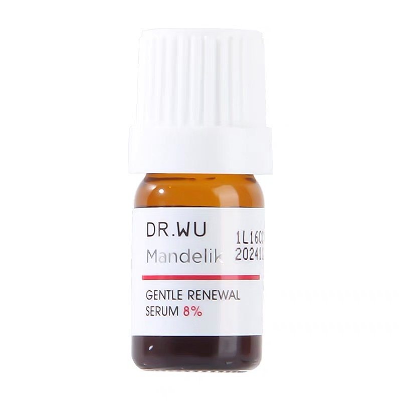 DR.WU达尔肤杏仁酸精华液8%5ml果酸水杨酸drwu去闭口粉刺祛痘小样