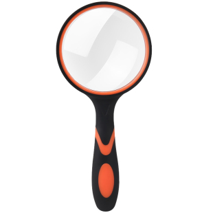 太阳火高清20倍光学玻璃镜片放大镜防抗摔老年人阅读看书报手机家电线路板维修用儿童学生科学户外探索扩大镜