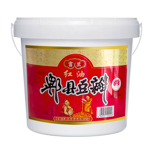 富兰红油郫县豆瓣酱正宗四川辣椒酱大桶装餐馆火锅炒菜炒料
