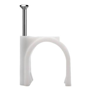 圆形钢钉线卡方形电线钉水泥钉墙钉网线卡子电线墙面走线扣固定器