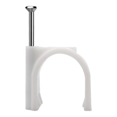 圆形钢钉线卡方形电线钉水泥钉墙钉网线卡子电线墙面走线扣固定器