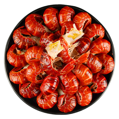 龙虾尾特大号无冰冷冻生鲜虾球商用小龙虾尾鲜冻批发10斤整箱鲜活
