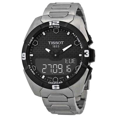 香港直邮天梭 Tissot T-Touch系列 钛金属 石英机芯 男表 T091.42