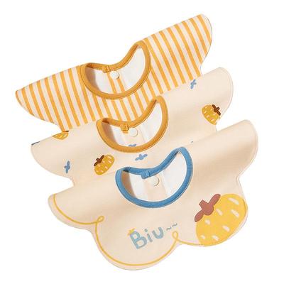 婴儿口水巾防吐奶秋冬防水围兜