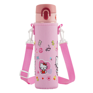 膳魔师保温杯细长款斜挎式杯套防摔保护套JNI-400-401-402/400ML