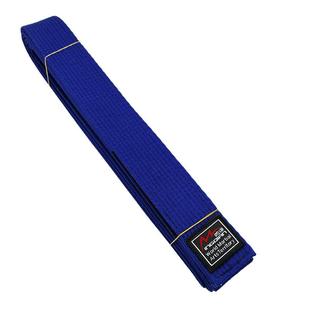 巴西柔术腰带成人蓝带4.5cm宽刺绣定制Jiu Jitsu BJJ加硬道带跨境