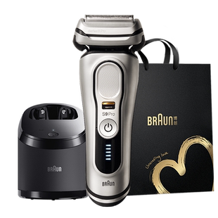 【政府补贴】博朗9系单刀9688s电动剃须刀男士往复式水洗刮胡刀