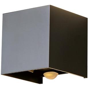 简约方形壁灯可调节人体感应墙灯上下发光走廊过道灯led户外防水