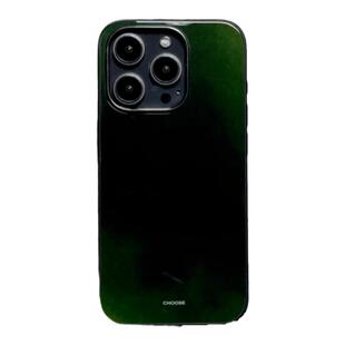 「云杉绿墨」壳语堂新中式原创适用于苹果iphone16Promax手机壳iPhone14Pro玻璃壳15pro防滑13mini全包11高级