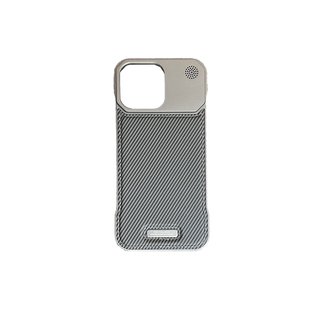 香薰碳纤维手机壳适用于iphone16promax/15pro/14plus/13/12mini/11凯夫拉商务简约高级无边框磁吸皮革手机套