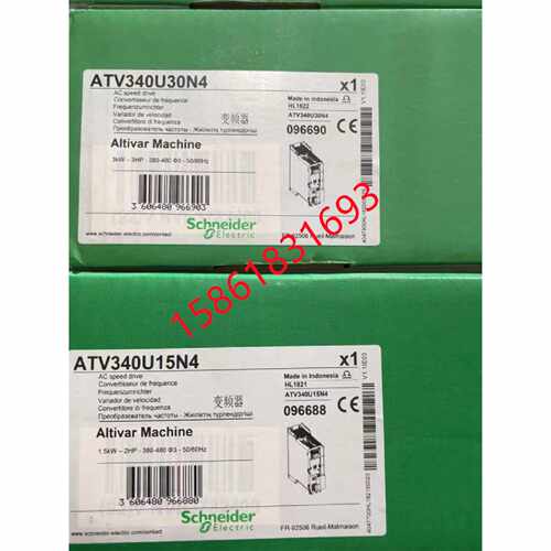 议价施耐德ATV340U40N4E//U55/U75/D11/D15/D18/D22/D37/D45/D55/