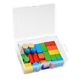 38粒几何体小学数学立体图形教具一年级全套套装同步立体正方体长方体模型圆柱体圆锥数学配套教材学具C1