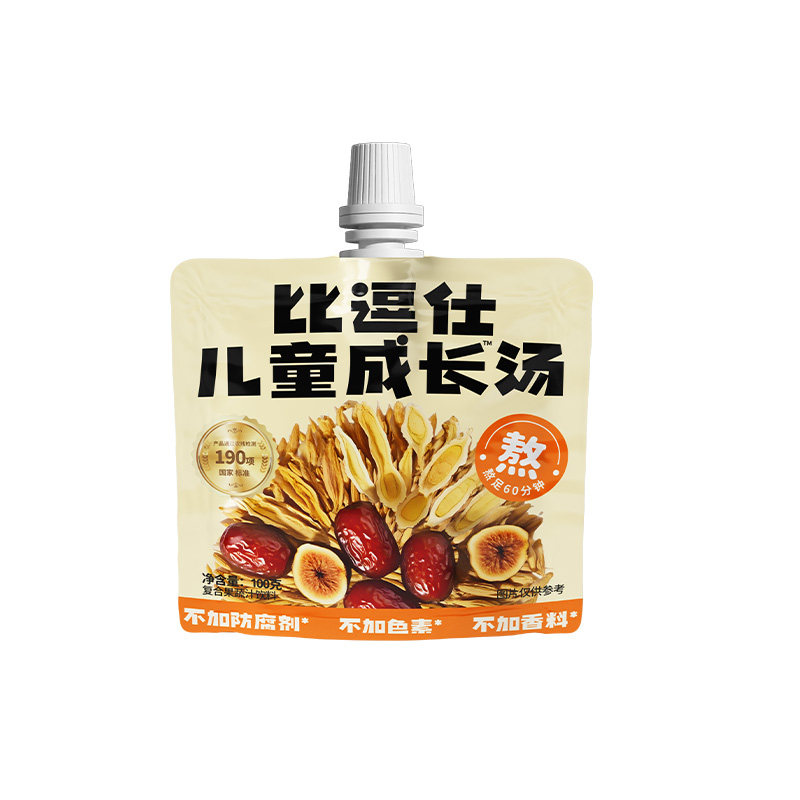 比逗仕儿童成长汤果汁