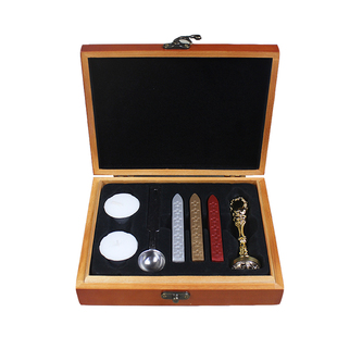 复古火漆印章套装中英文名结婚礼盒贺卡信封封口印章图案多款订制