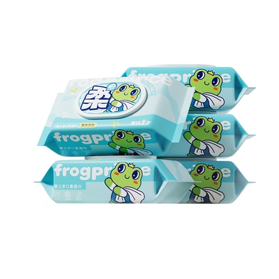 青蛙王子婴儿手口屁湿巾