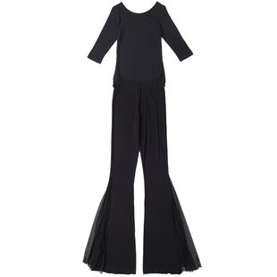 莫代尔形体训练服装女修身礼仪优雅导师形体服舞蹈练功服套装走秀