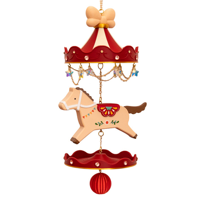 童话旋转木马小夜灯艺术悬空吊饰