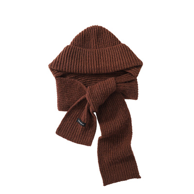定制款~多种搭配帽子围巾一体