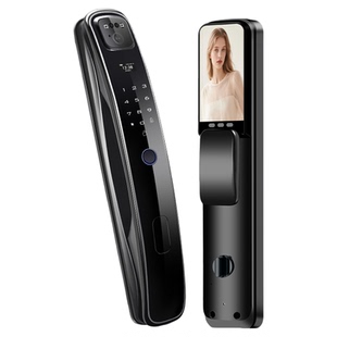 刷脸智能门锁指纹锁家用防盗门锁入户门电子密码锁扫可视人脸识别