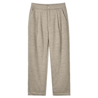 高腰九分裤修身休闲裤