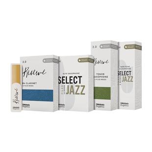 达达里奥Select Jazz爵士精选中音萨克斯哨片美切法切3片/10片装