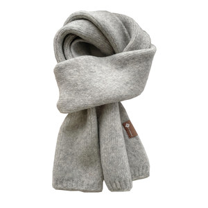 伊范名品浪漫纯色~ 韩版百搭围巾显白色系 ins风柔软针织保暖情侣围脖学生