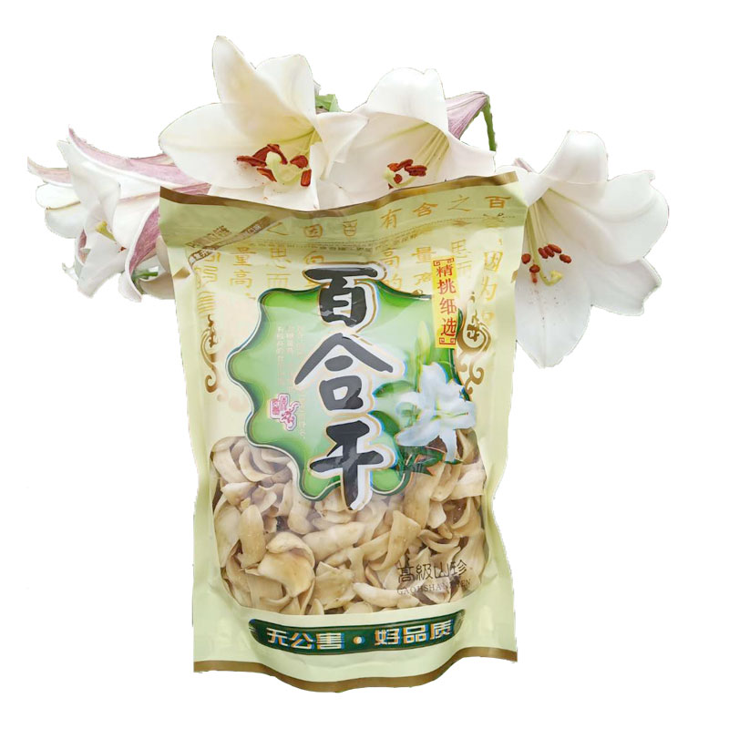 2025新江西万载白水新龙牙百合干干货特级食用纯天然无硫500g包邮