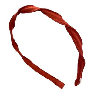 韩系螺旋细边发箍女2025新款高级感压发洗脸头箍春夏外出发卡头饰