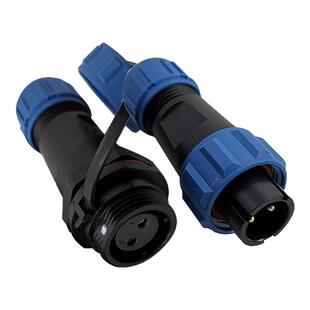 惟兴SP13公母对接航插2/3/4/5/6/7/9芯多芯数工控设备防水连接器