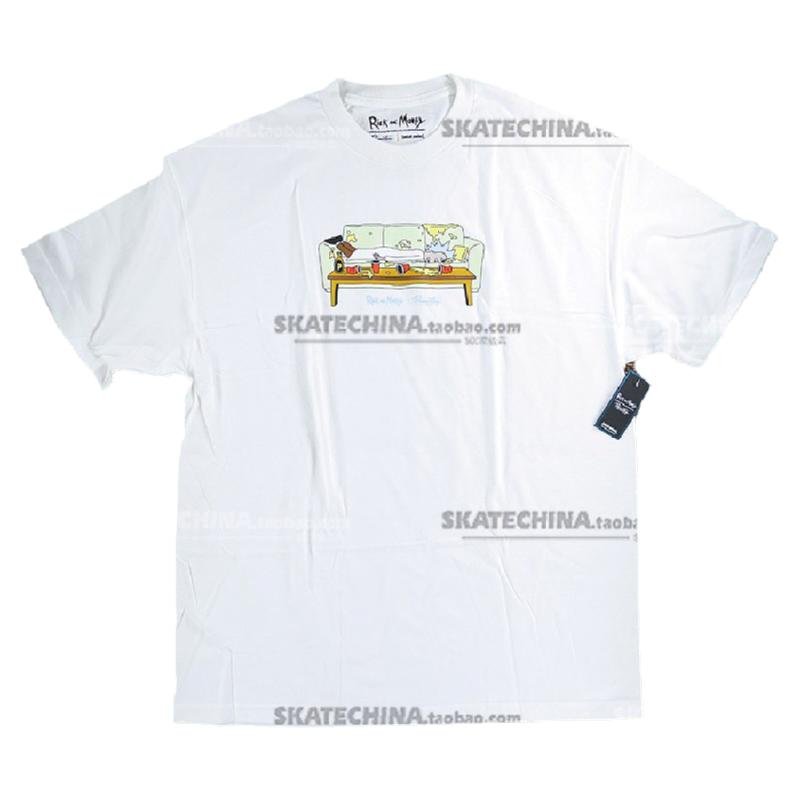 美国Primitive限量Rick & Morty短袖T恤纯棉圆领上衣-SCC滑板店