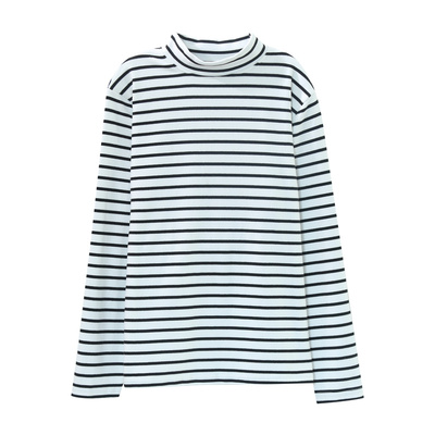 半高领双面德绒打底衫女秋冬内搭可外穿2024新款加绒加厚保暖上衣