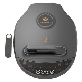 利仁电饼铛110V国外跨境专用家用双面加热煎烤加深加大智能可拆洗
