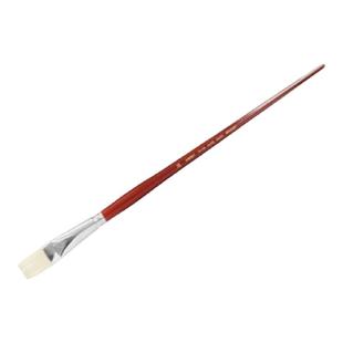 进口NEEF猪鬃毛油画笔平头硬毛绘画笔大号加厚丙烯油彩笔刷140B