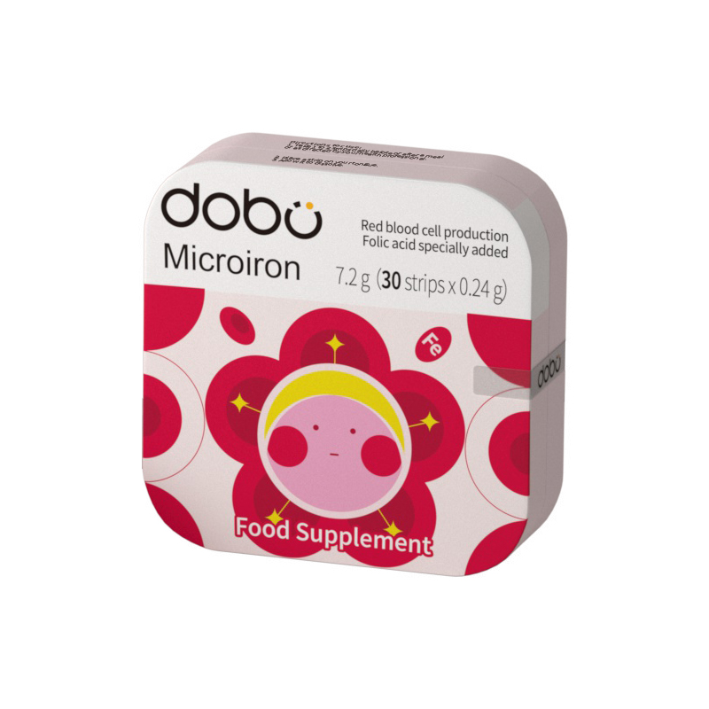 DOBO花旗参补铁片剂养气血女性孕妇孕期哺乳期铁剂铁元素贫气血