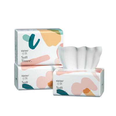 旗舰店丝飘加量5层面巾纸