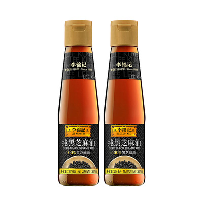 李锦记纯黑芝麻油207ml*2瓶