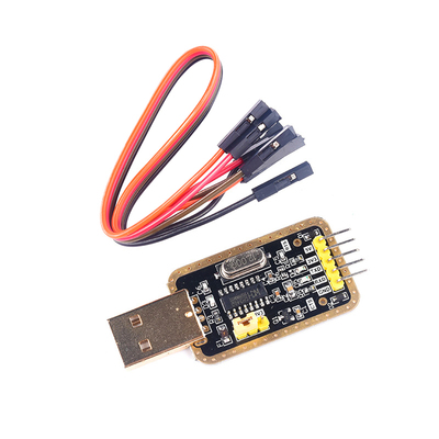 土豪金CH340GUSB转TTL模块